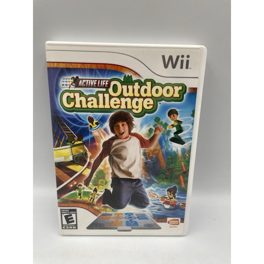 Active Life: Outdoor Challenge (Nintendo Wii, 2008) Tested & Works!!!